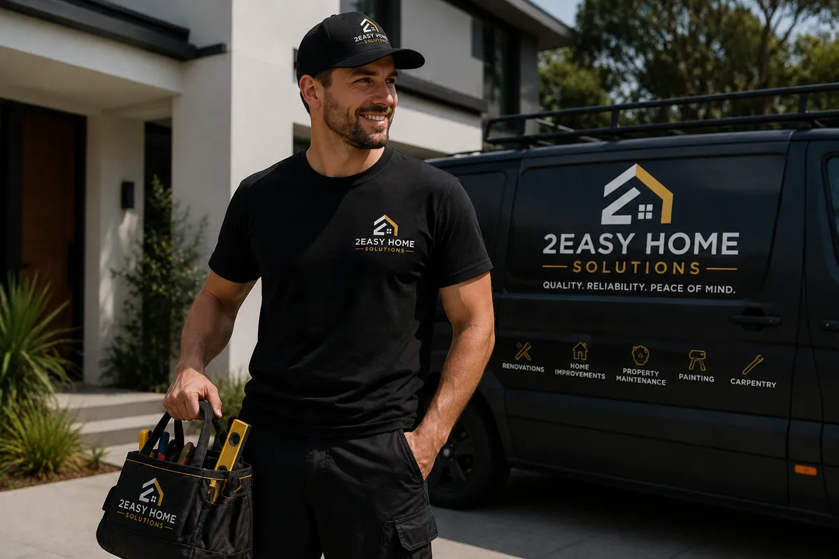 2Easy tradesperson with company van